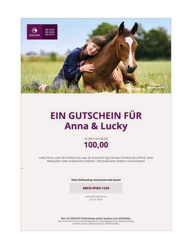 Onlineshop Geschenkgutschein